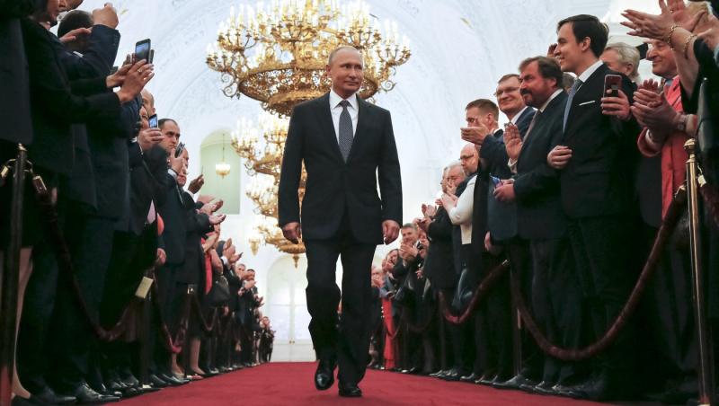 Vladimir Putin depune jurământul a cincea oară LIVE VIDEO. Cum îl sfidează Occidentul şi ce ţări UE participă