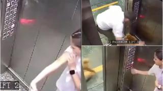Fetiță, la un pas de a fi sfâșiată de un câine într-un lift din India. Un vecin a salvat-o chiar înainte să se închidă ușile