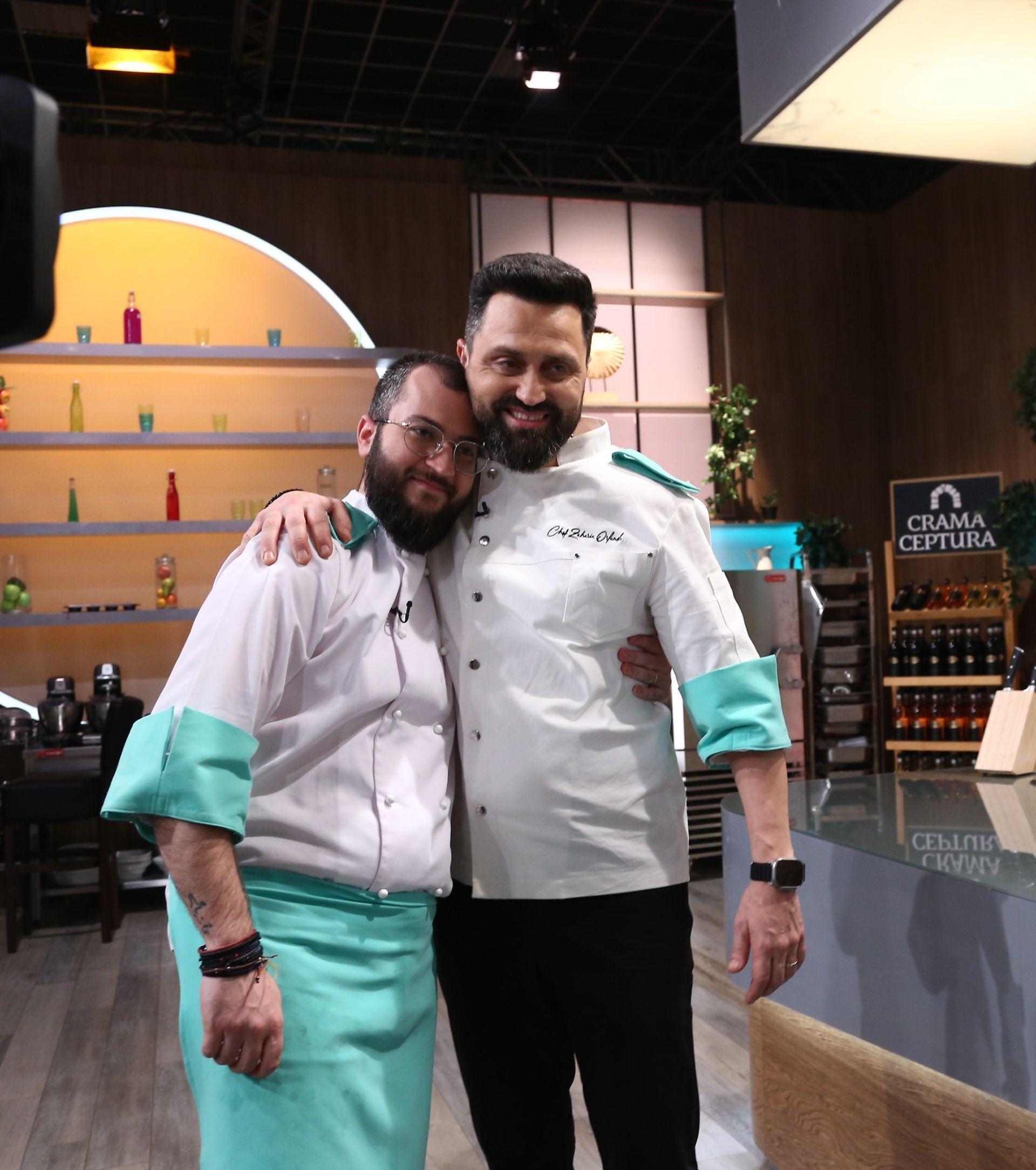 Chef Richard Abou Zaki și tunicile roz au câștigat battle-ul de ieri la Chefi la cuțite. Cătălin Țociu și Iulia Creangă au părăsit concursul după proba individuală