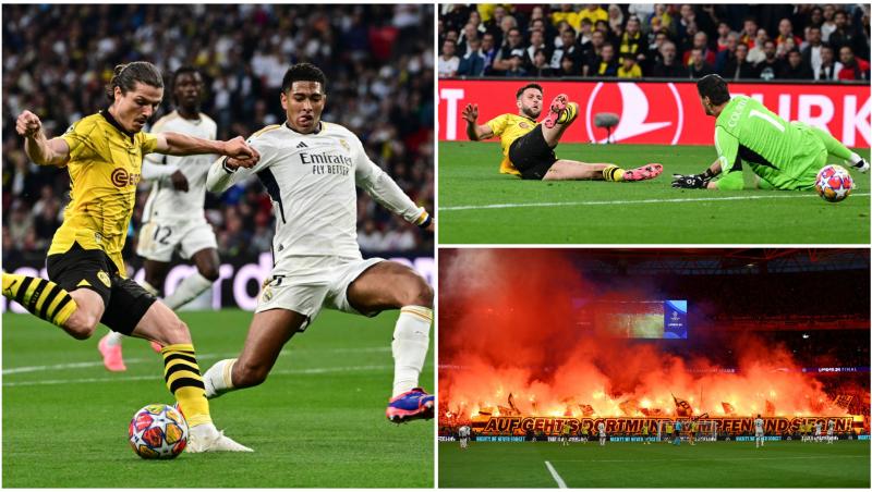 Real Madrid - Borussia Dortmund 2-0, în finala Ligii Campionilor 2024. Ocaziile germanilor s-au răzbunat în repriza secundă
