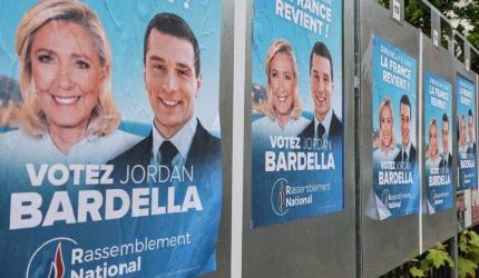 Campanie contracronometru pentru alegerile legislative din Franţa. Dreapta şi-a împărţit deja rolurile: Marine Le Pen vrea preşedinţia, iar Jordan Bardella premier