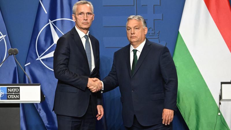 Ungaria nu va participa la misiunea NATO pentru Ucraina, dar nu nici nu o va bloca. Acord între Stoltenberg şi Orban