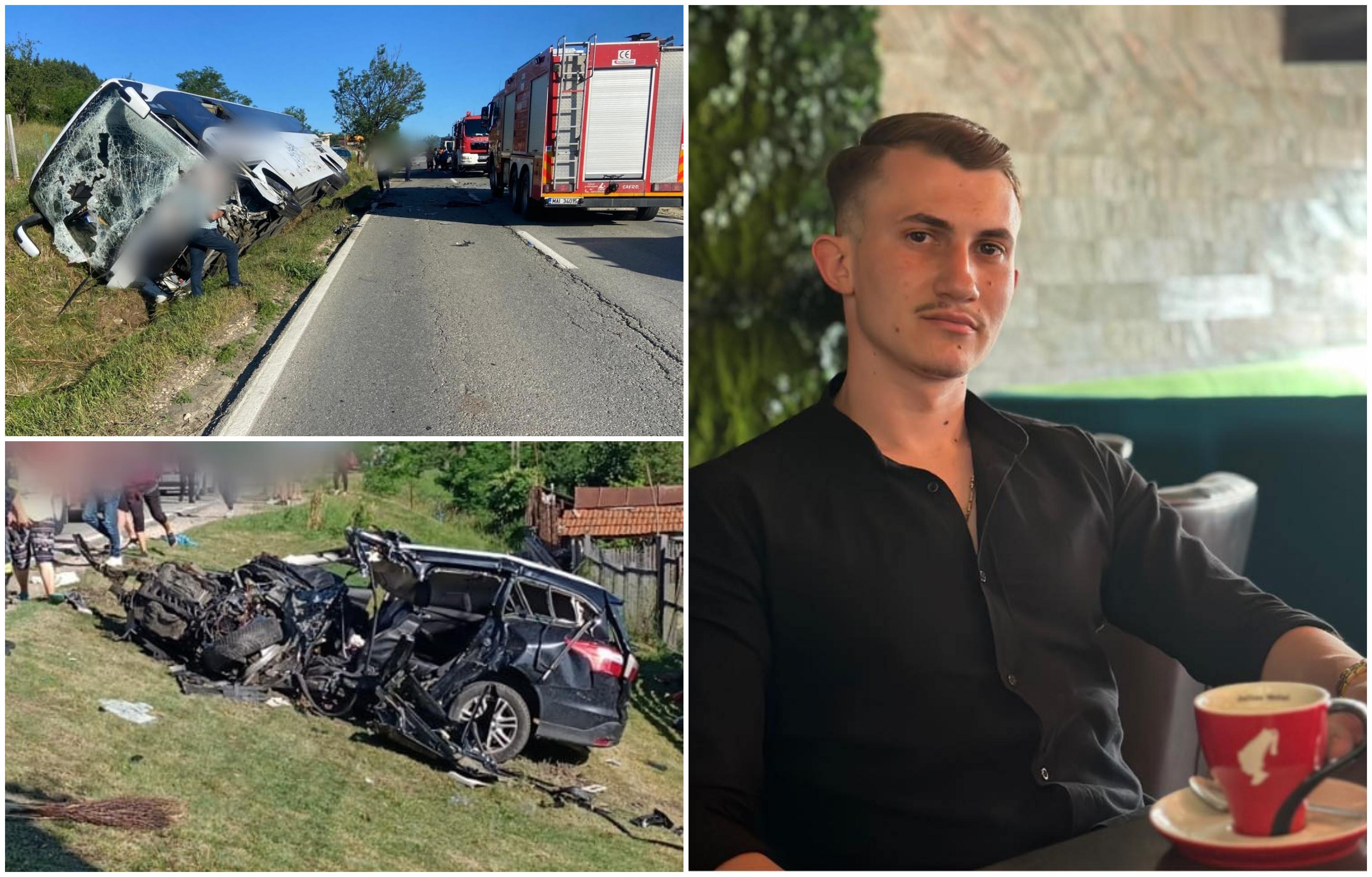 Cine e tânărul de 22 de ani mort în accidentul tragic din Tomşani, Vâlcea. Se întorsese din Anglia şi mai avea doar 7 km până acasă