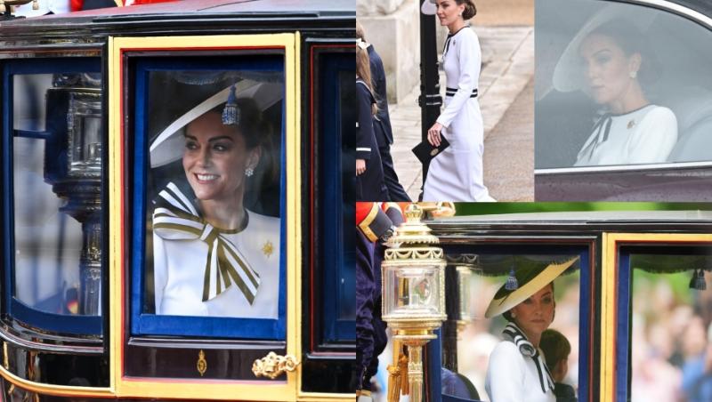 Prinţesa Kate, în prima apariţie publică oficială după diagnosticul de cancer