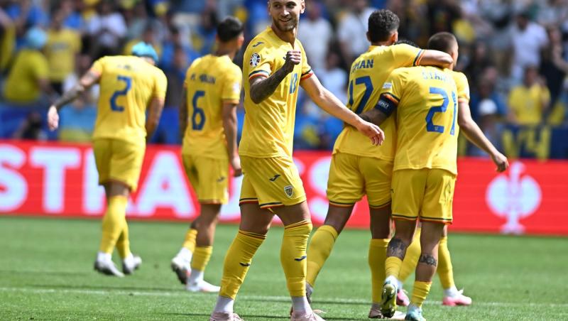 EURO 2024. România - Ucraina 3-0, cea mai categorică victorie a României la un turneu final al Euro. Stanciu, Drăguş şi Niţă au intrat în istorie