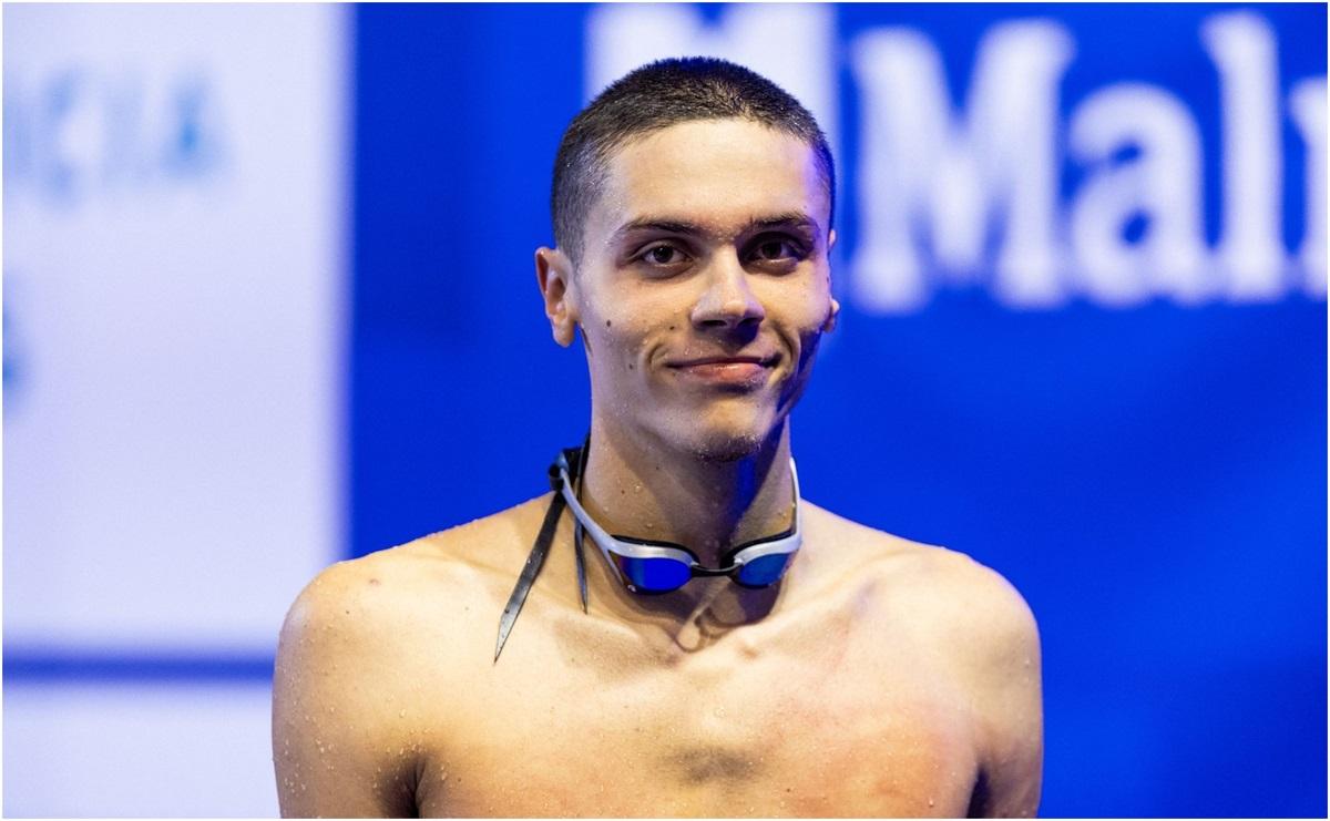 David Popovici luptă pentru semifinalele de la 200 m liber