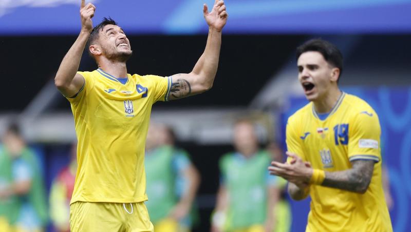 EURO 2024. Slovacia - Ucraina 1-2. Grupa României se complică după victoria ucrainenilor