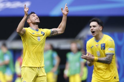 EURO 2024. Slovacia - Ucraina 1-2. Grupa României se complică după victoria ucrainenilor