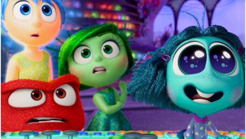 Filmul de animaţie ''Inside Out 2'' domină la box-office. Ce se întâmplă în noua peliculă Pixar și Disney