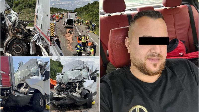 Tânăr român, mort pe o autostradă din Germania. Bogdan s-a stins la 32 de ani, după ce s-a înfipt cu duba într-un camion. NU a frânat deloc