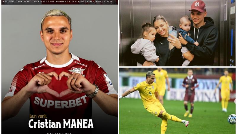 Cristi Manea a semnat cu Rapid, după despărţirea de CFR Cluj. Mesajul postat de fundaş: "Cei mai frumoşi suporteri"