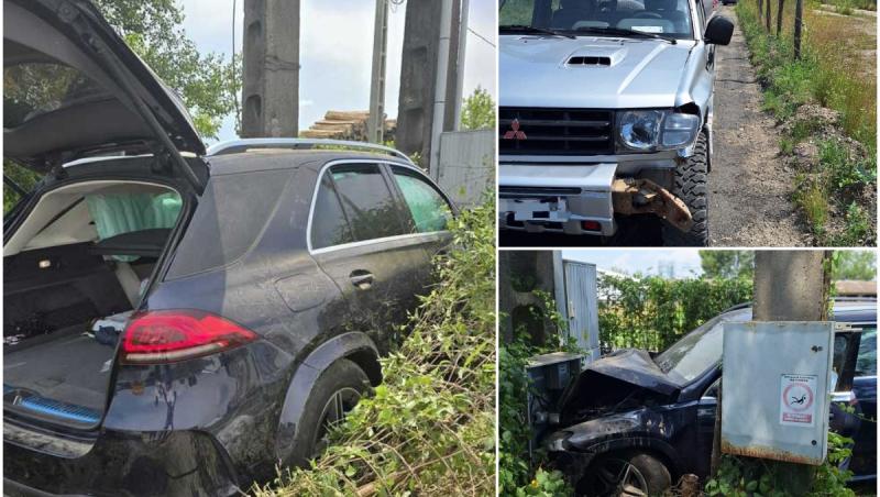 Accident în lanţ între 4 maşini pe şoseaua de centură Alba Iulia. Trei persoane, între care şi un deputat PNL, rănite în impact