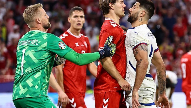 Danemarca - Serbia 0-0 la EURO 2024. Danezii vor juca împotriva Germaniei în optimi