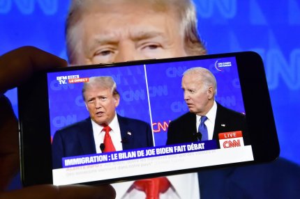 Cine a câştigat dezbaterea? Sondaj CNN: Donald Trump - 67%, Joe Biden - 33%