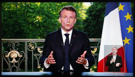 Emmanuel Macron a anunțat dizolvarea Parlamentului în urma rezultatului dezastruos de la europarlamentare 2024