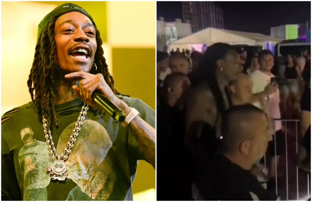 Reacţia lui Wiz Khalifa după ce a fost săltat de jandarmi la festivalul  