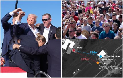 Trump, nou mesaj după ce a fost împuşcat: "Vă iubesc pe toţi şi aştept cu nerăbdare să vorbesc din Wisconsin". O armă AR-15, confiscată de la locul atacului