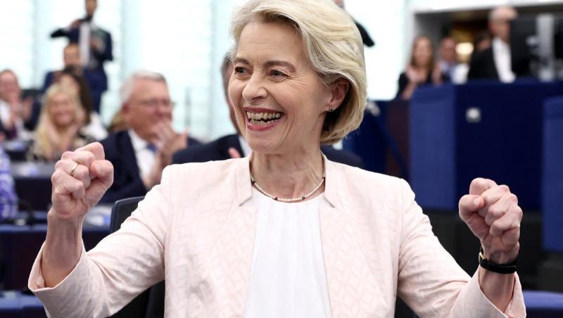 Ursula von der Leyen a fost aleasă şefă a Comisiei Europene pentru un nou mandat