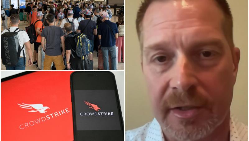 Reacția șefului CrowdStrike, după ce a cauzat cea mai mare pană IT din istorie: "Ne pare nespus de rău"