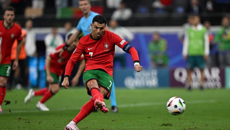 Portugalia a învins Slovenia la lovituri de la 11 metri, în optimile EURO 2024. Ronaldo a ratat un penalty în minutul 105