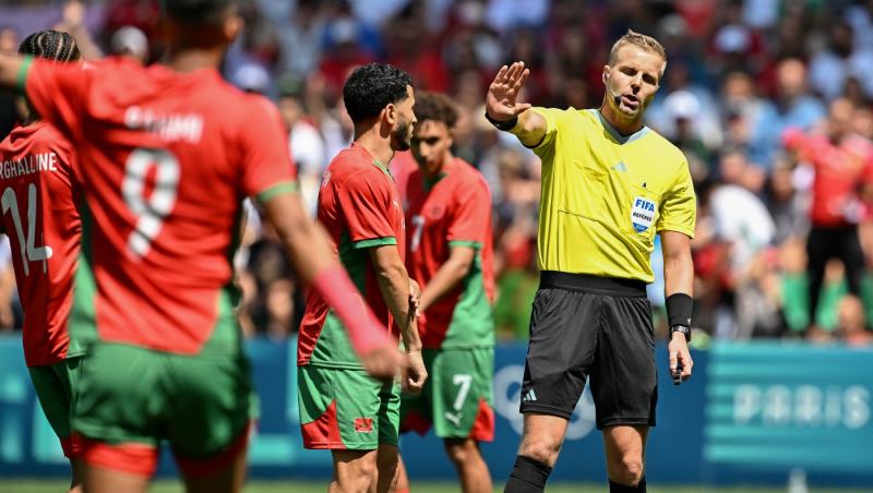 Argentina – Maroc 1-2, la Paris 2024. Meciul, întrerupt pentru aproape 2 ore, după ce spectatorii au intrat pe teren