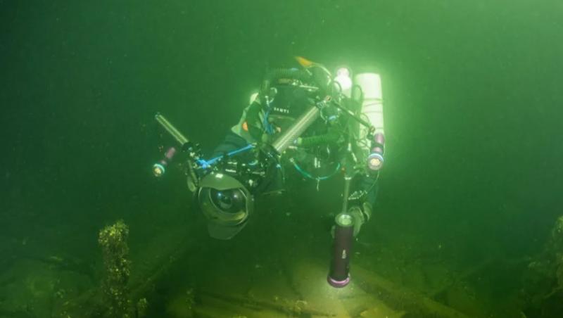Descoperirea incredibilă făcută de o echipă de scafandri pe fundul Mării Baltice, pe o navă din secolul al XIX-lea