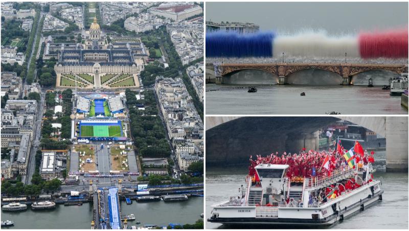 Au început Jocurile OIimpice de la Paris. Imagini impresionante de la ceremonia de deschidere