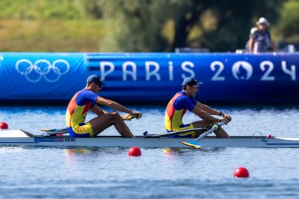 JO 2024. Florin Lehaci și Florin Arteni s-au calificat în semifinalele de la dublu rame masculin