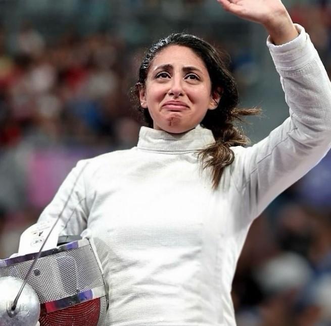 Scrimera Nada Hafez a concurat însărcinată în șapte luni la JO 2024 Pe podium a fost şi copilul meu care încă nu a venit pe această lume