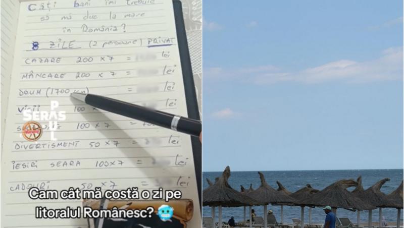 Un maramureșean a calculat cât îl costă 8 zile pe litoralul românesc. Cât a fost totalul: "Hai la Bulgărica!"