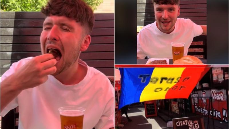 Reacția unui britanic care mănâncă pentru prima dată mici din Obor: "Acum înțeleg"