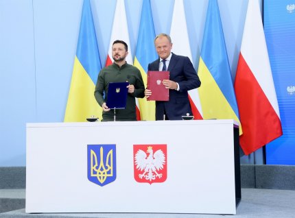 Polonia şi Ucraina au semnat un acord militar "fără precedent". Ce prevede pactul dintre cele două