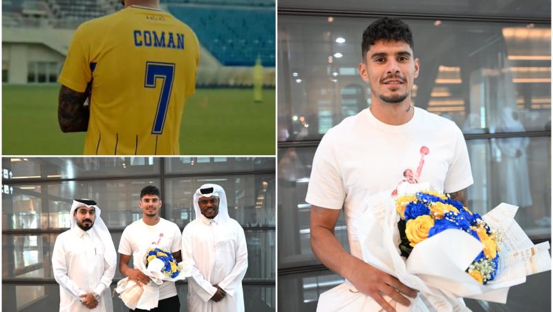 Florinel Coman a fost prezentat oficial la Al Gharafa. Are contract pe trei sezoane