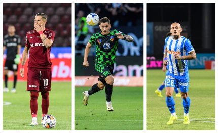 Jucătorii de la CFR Cluj, Corvinul şi Craiova privesc cu neîncredere spre şansele de calificare