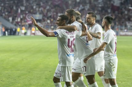 Neman Grodno - CFR Cluj 0-5. Ardelenii se califică în turul 3 preliminar al Conference League