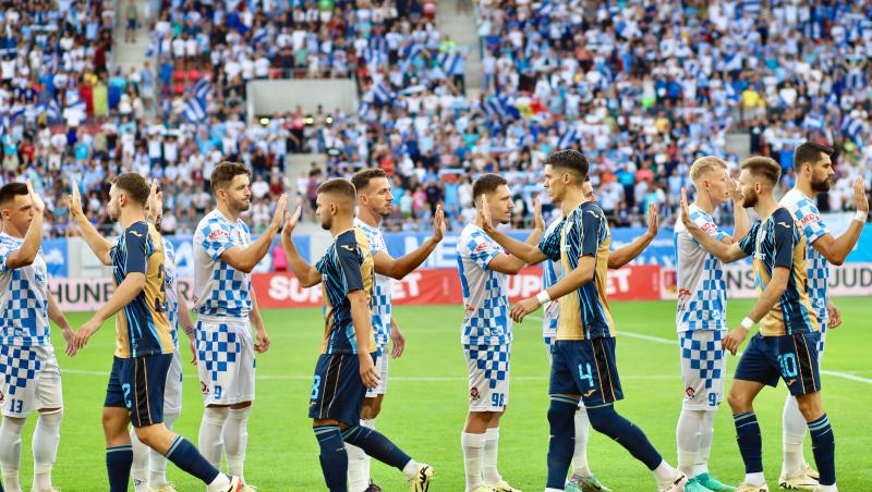 Corvinul Hunedoara, eliminată din Europa. Echipa din Liga 2, învinsă cu 6-1 de Astana în turul 3 preliminar al Conference League