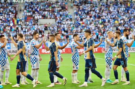 Corvinul Hunedoara, eliminată din Europa. Echipa din Liga 2, învinsă cu 6-1 de Astana în turul 3 preliminar al Conference League