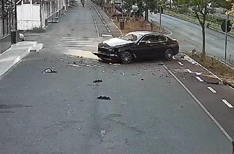 A lovit şi a plecat. Un şofer băut bine a făcut prăpăd pe o stradă din Reşiţa: câţiva pietoni au scăpat ca prin minune