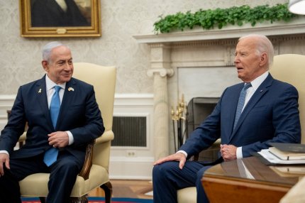 Joe Biden și Benjamin Netanyahu