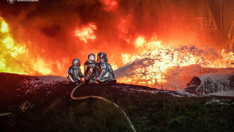 Degajări de clor în aer după ce ruşii au bombardat o instalaţie industrială din vestul Ucrainei