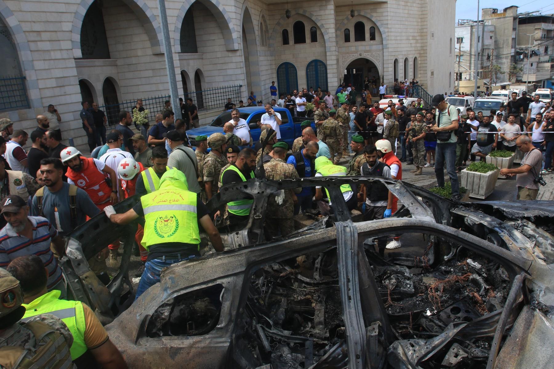 atac israelian în Liban