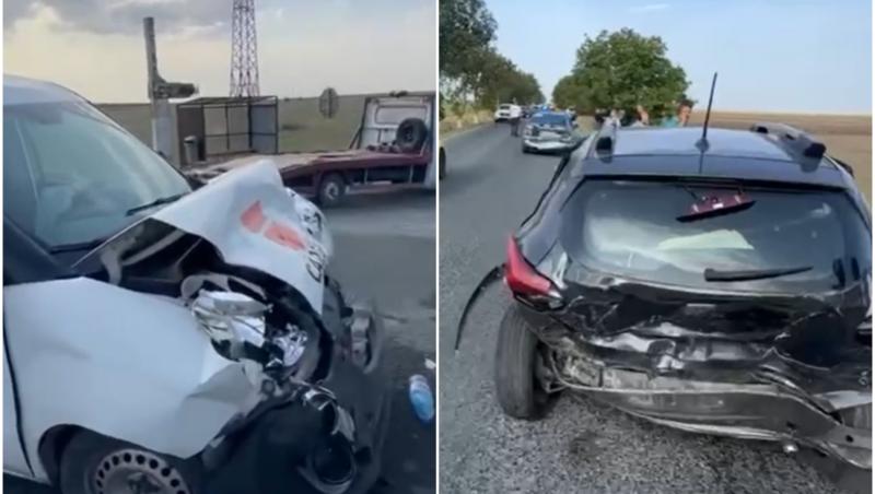 Accident grav în judeţul Constanţa. Un microbuz a intrat din plin într-un copac, după ce s-a ciocnit cu o maşină: 2 tinere, la spital