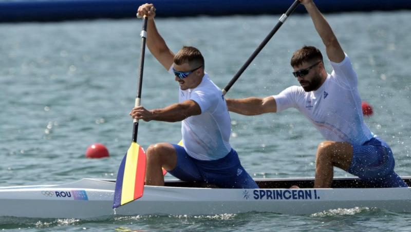 Ilie Sprîncean şi Oleg Nuţă, pe locul 5 în finala de canoe dublu 1.000 m, la Campionatul Mondial din Uzbekistan