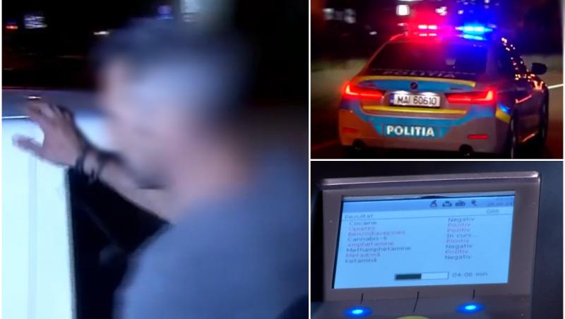 Un şofer drogat a semănat teroare pe străzile din Capitală. "Anesteziat" de substanţe, nu ştia nici unde se află, nici ce a făcut