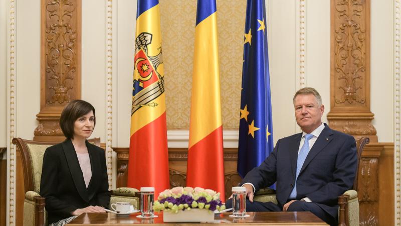 Klaus Iohannis face sâmbătă o vizită oficială la Chişinău, unde se va întâlni cu Maia Sandu. Ce mesaje va transmite preşedintele României