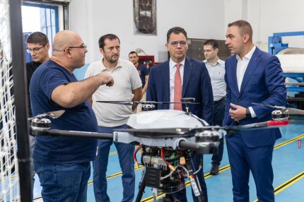 Prima dronă 100% românească. Ministrul Cercetării: "Sisteme românești inovatoare, generate de mințile geniale ale cercetătorilor români"