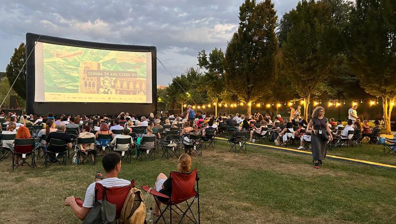 "Cinema în aer liber" în Parcul IOR. Programul filmelor difuzate din 13 august pe Insula Artelor din Titan