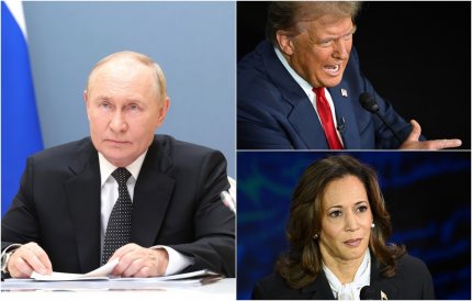 Kremlinul, supărat că Donald Trump şi Kamala Harris au vorbit despre Putin în dezbaterea lor prezidenţială