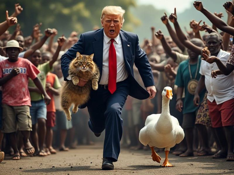 De unde au pornit memeurile virale cu migranții care le mănâncă americanilor pisicile și câinii De unde au pornit memeurile virale cu migranții care le mănâncă americanilor pisicile și câinii