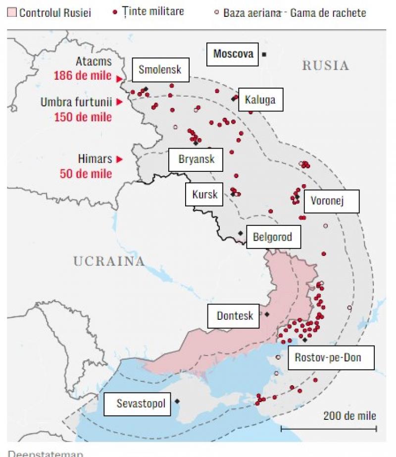 Ce oraşe ruseşti ar putea fi lovite cu rachete britanice Storm Shadow dacă Ucraina este lăsată de Occident